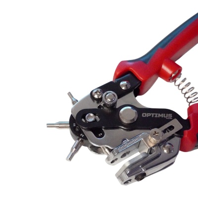 OPT-RE105 Дырокол револьверный с иглами 2*2,5*3*3,5*4*4,5мм OPTIMUS