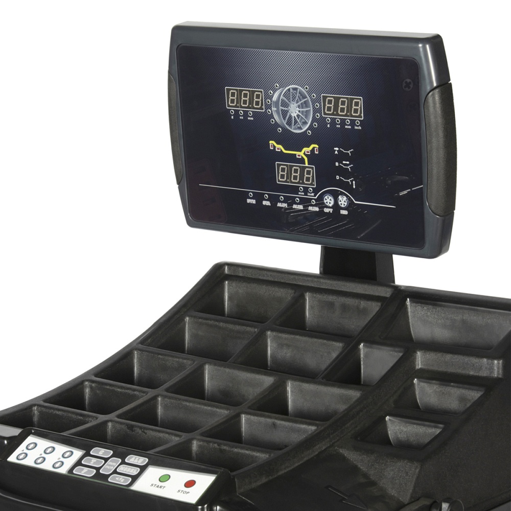 WDK-790B Грузовой балансировочный стенд, авт.ввод параметров, вал 40 мм, 380 Вольт WiederKraft 