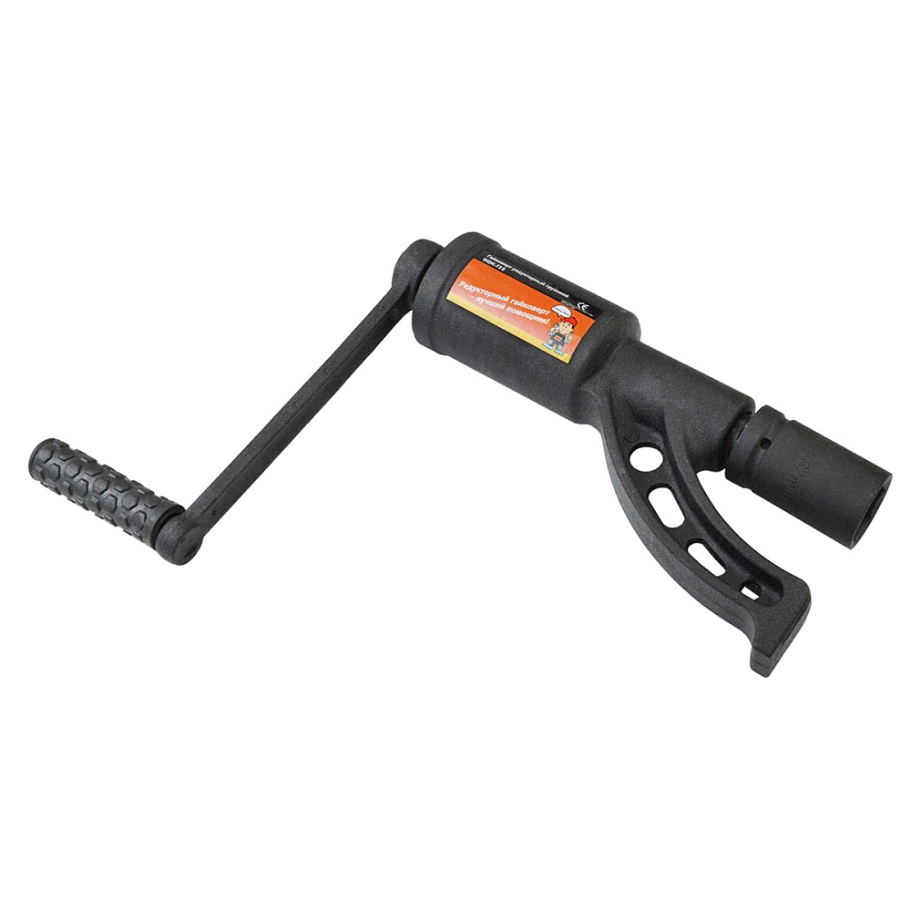 WDK-736  Гайковерт редукторный грузовой 1:58 в пластиковом кейсе.