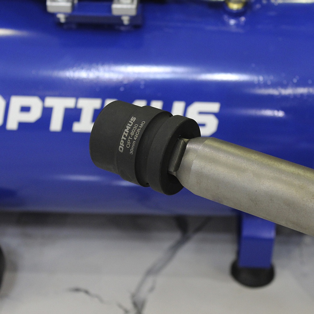 OPT-80109 Набор ударных головок 1" 9 пр., 27-50 мм. OPTIMUS