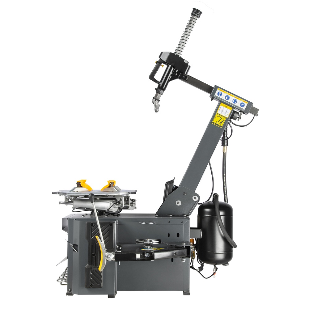 WDK-709738 Автоматический шиномонтажный станок со взрывной накачкой колес, двухскоростной. Захват 12 Wiederkraft