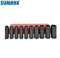 SIS-4401 Набор головок ударных 1/2"(10шт)CR-VAудл
