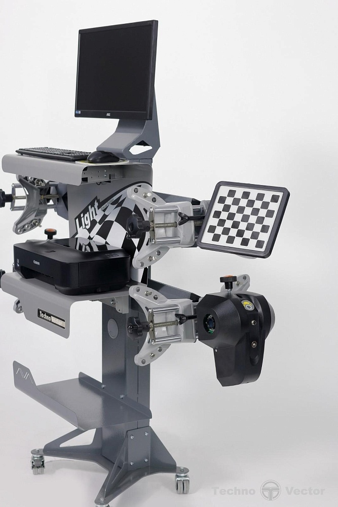 6202 Техно Вектор 6 Стенд развал схождения 3D FREE MOTION