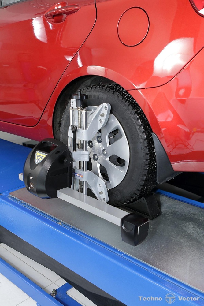 T 5216 R PRRC Техно Вектор 5 Инфракрасный универсальный стенд сход развал