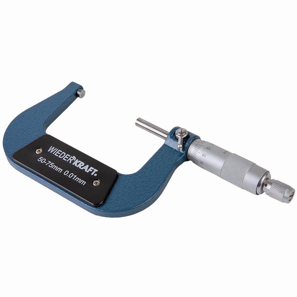 WDK-MM7501 Микрометр нониусный 50-75 мм, 0,01 мм Wiederkraft