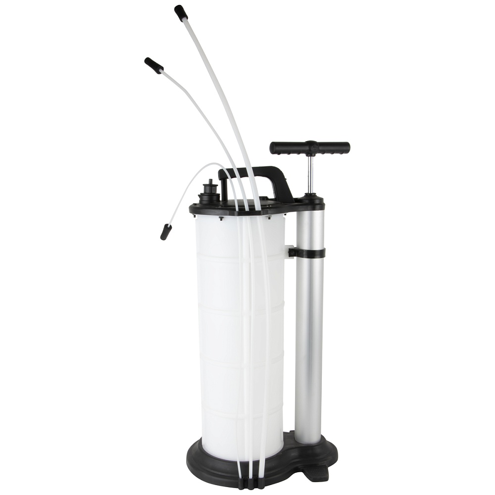 WDK-89091 Пневматическая, механическая установка для откачки масла 9л. Wiederkraft