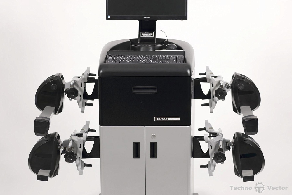 T 5216 R PRRC Техно Вектор 5 Инфракрасный универсальный стенд сход развал