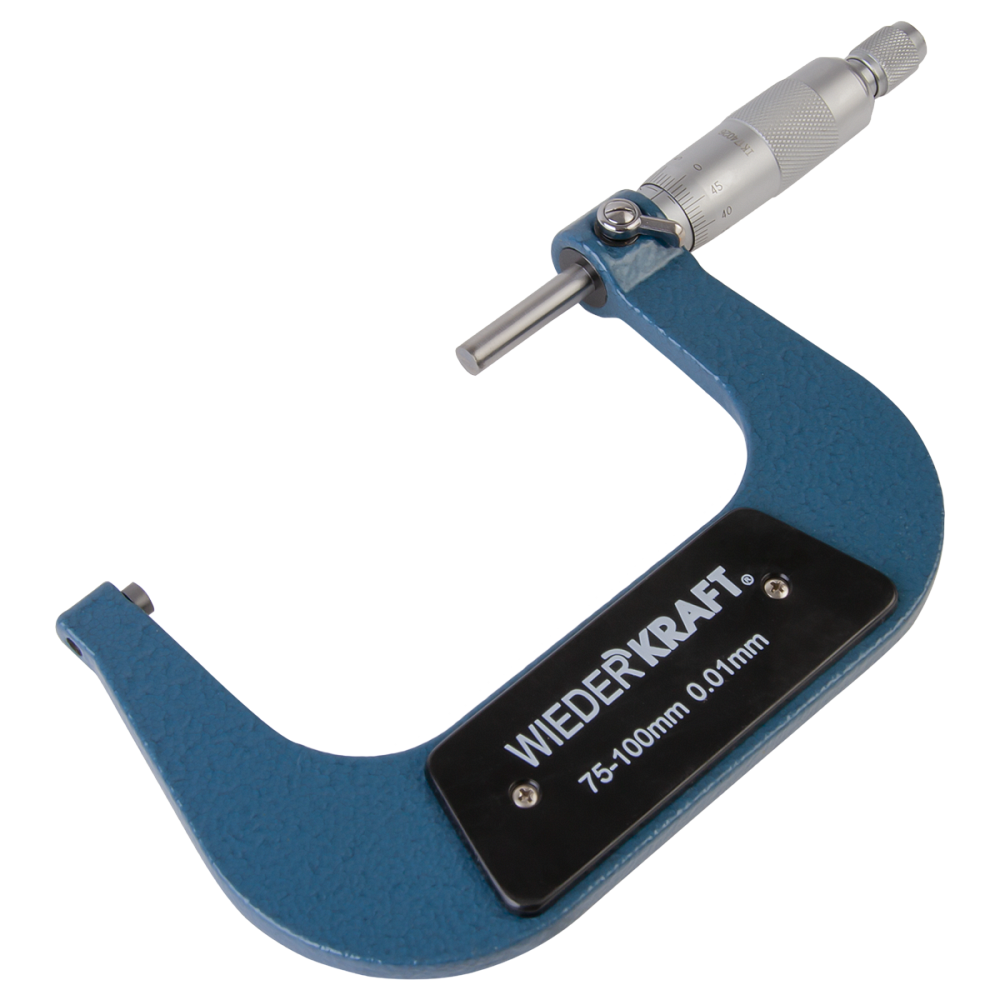 WDK-MM10001 Микрометр нониусный 75-100 мм, 0,01 мм Wiederkraft