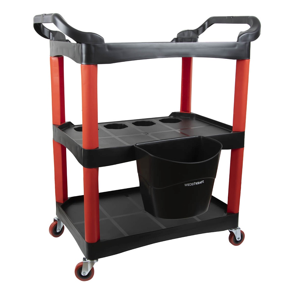  WDK-819 Тележка для детейлинга пластиковая