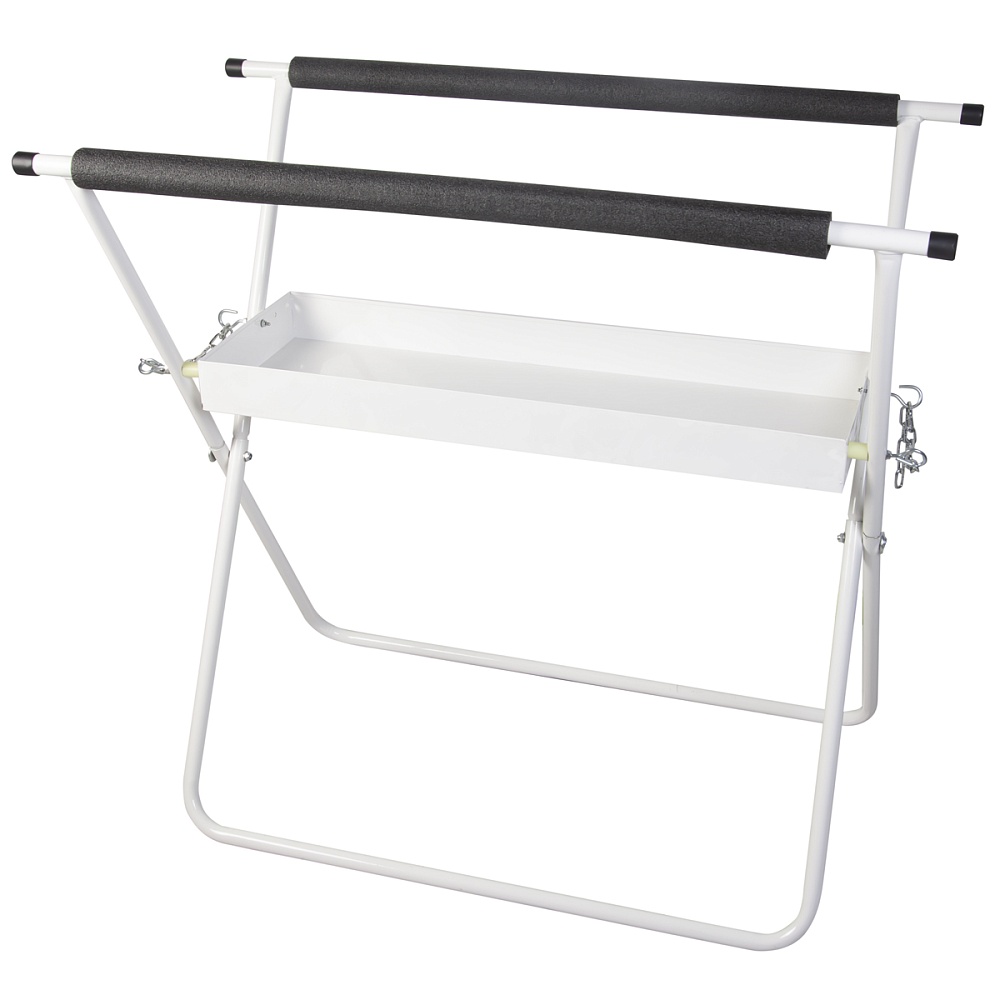 Х-образный стенд с лотком WDK-65121