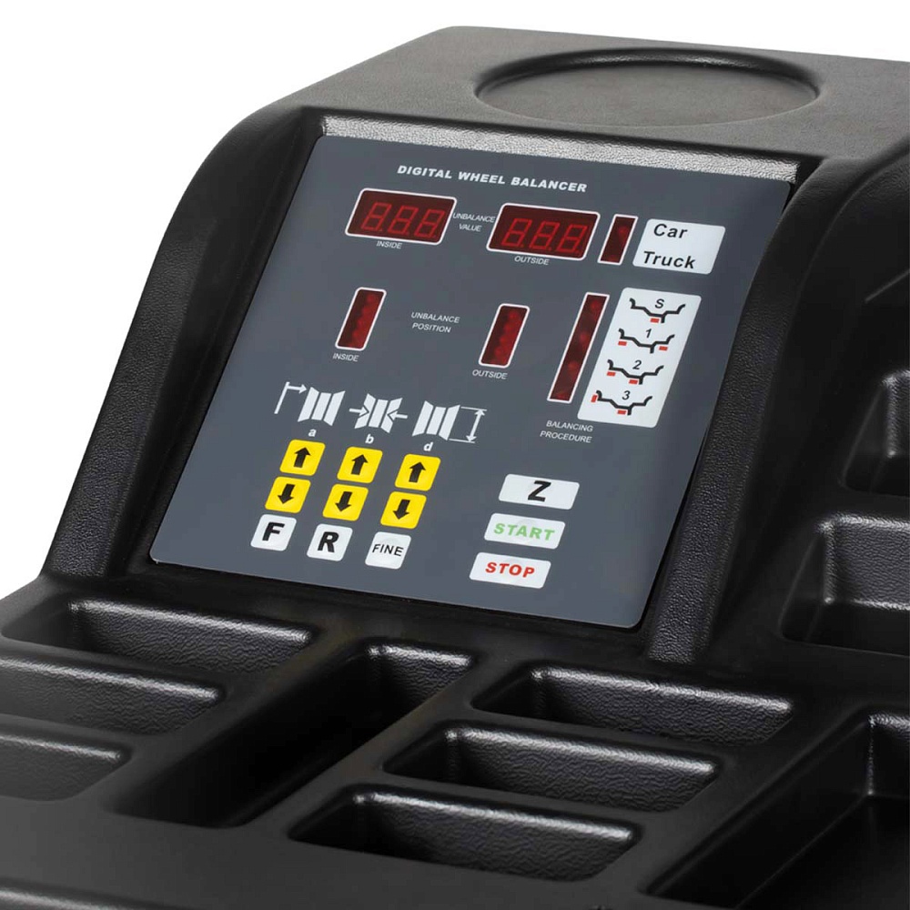 WDK-707922  Балансировочный станок (220В) 13-24" (грузовой) WiederKraft