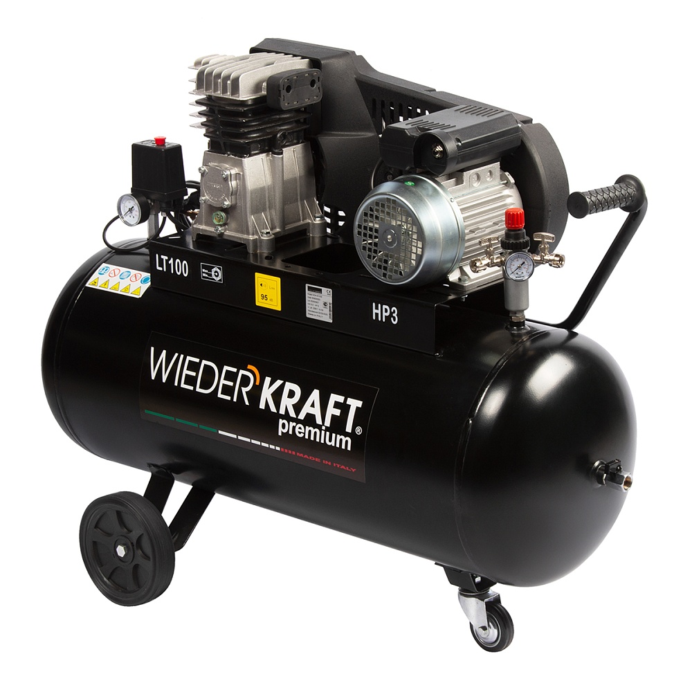 Компрессор 400 л/мин WDK-91040 WiederKraft 