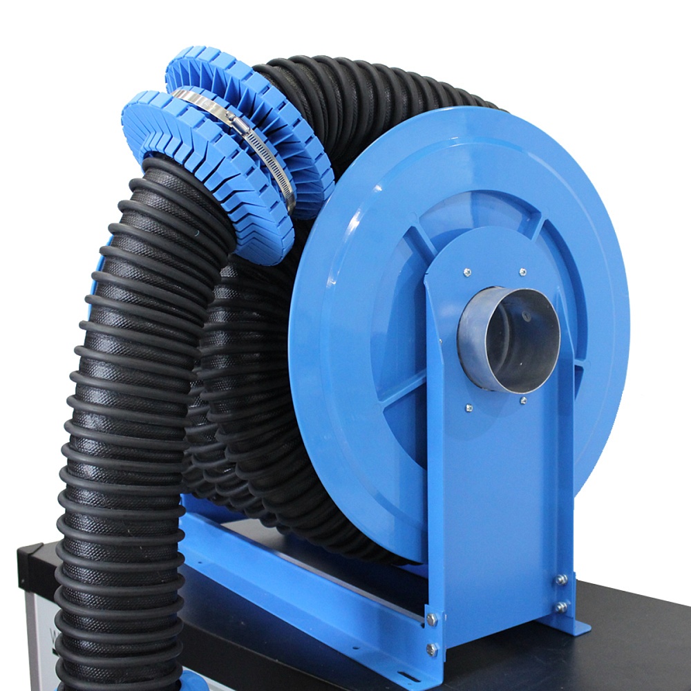 WDK-87611 Катушка для вытяжки выхлопных газов, шланг 100-102мм Wiederkraft