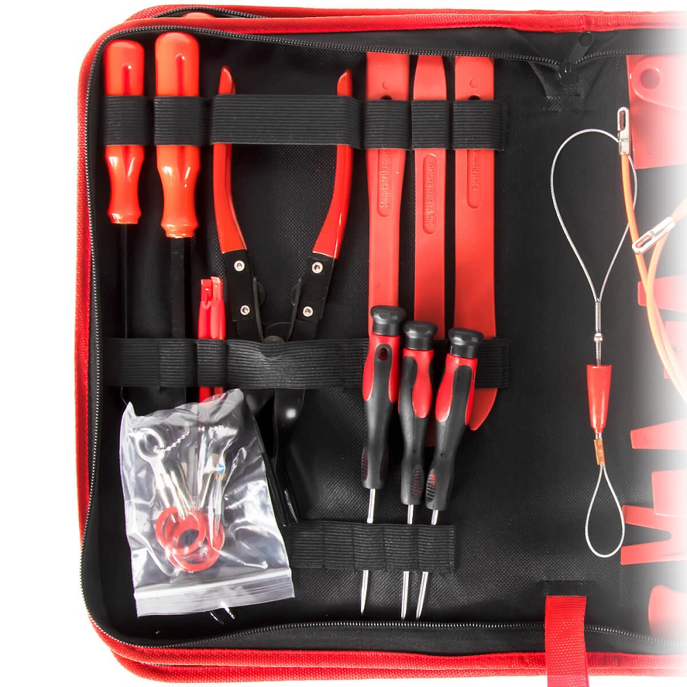 WDK-214268 Набор универсальный для разборки салона автомобиля 40 пр Wiederkraft