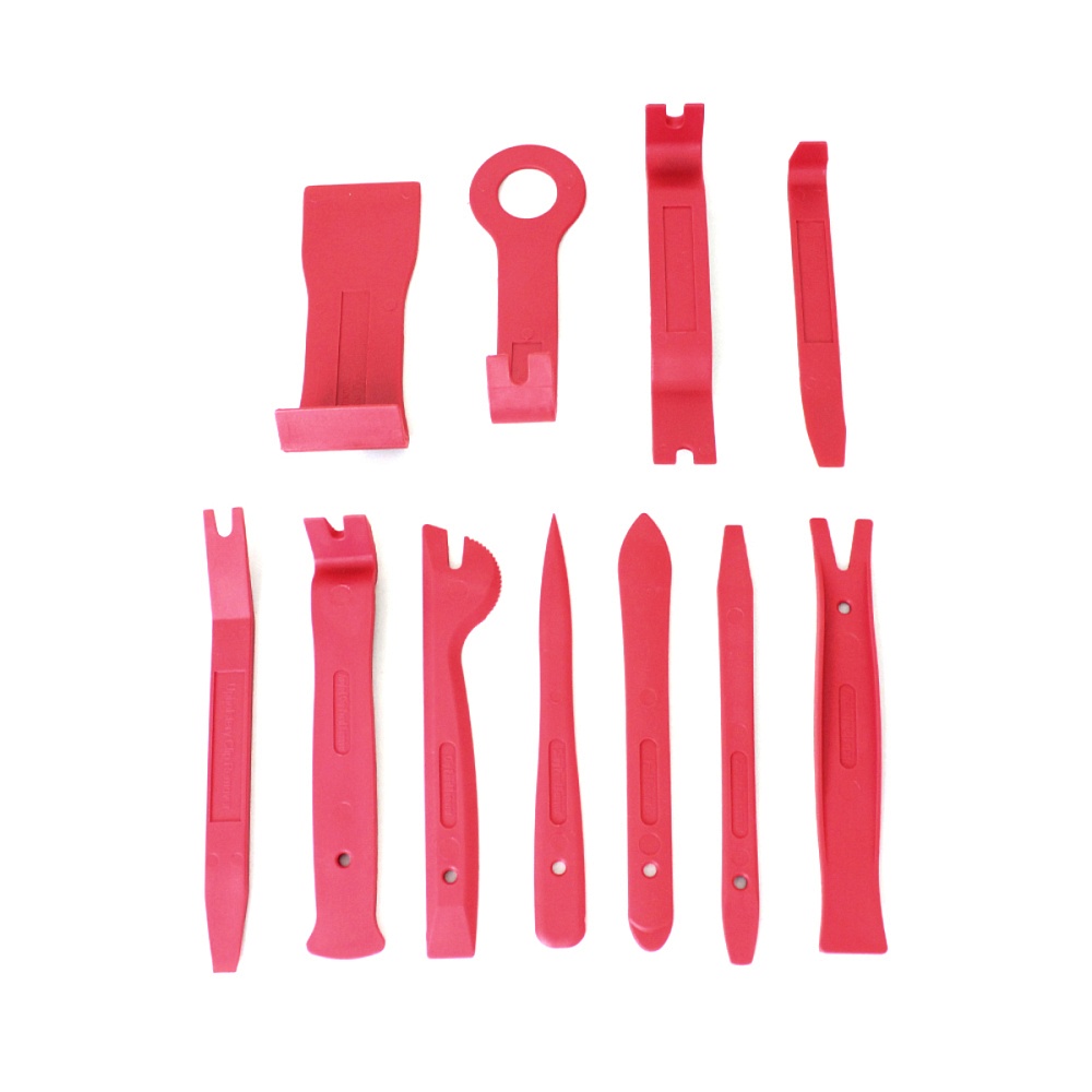 WDK-65455 Набор съемников для панелей интерьера автомобиля, 11 пр. Wiederkraft