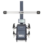 KraftWell PrecisioPro-II Стенд сход-развал 3D, 5 Мп, с кабинетом и стальной стойкой, ПК в комплекте