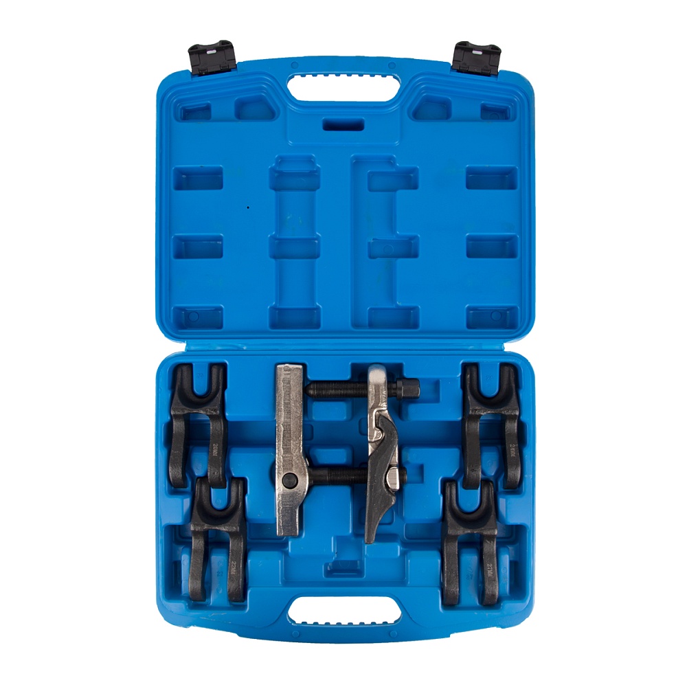 WDK-214970 Съемник шаровых опор в наборе со сменными губками Wiederkraft